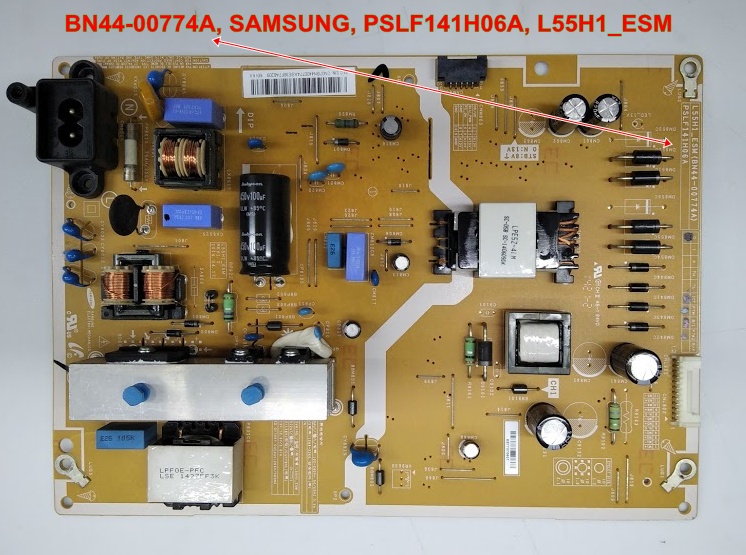 BN44-00774A, SAMSUNG, PSLF141H06A, L55H1_ESM