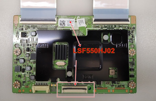 LSF550HJ02 ,BN41-02069, UE55H6273AS T-CON BOARD