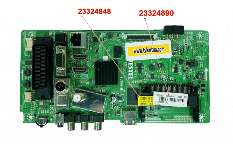 17MB96 , 23324890 ,23324848 32SC7690F  MAİN BOARD 