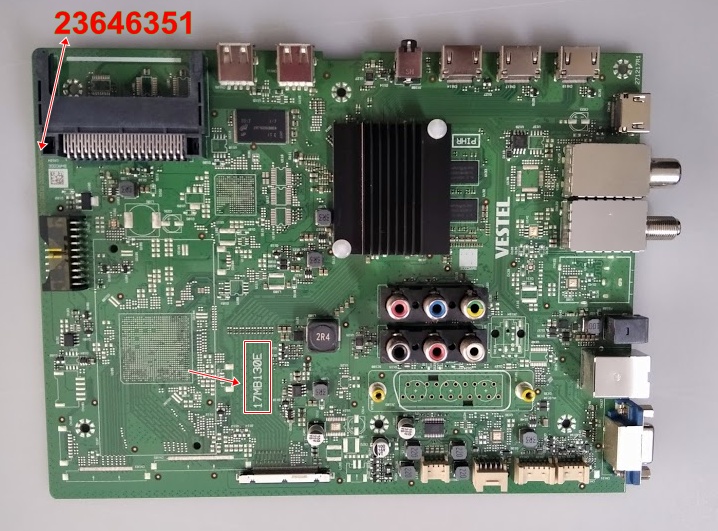 17MB130E , 23646351,HI-LEVEL 55UHL960 MAIN BOARD 