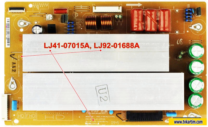 LJ41-07015A, LJ92-01688A ,PS50B430P2W z sus board