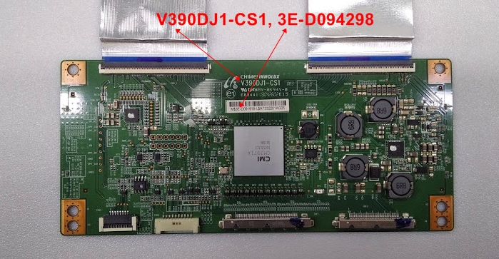 V390DJ1-CS1, 3E-D094298 ,Vestel 50UA9200, TCON Board