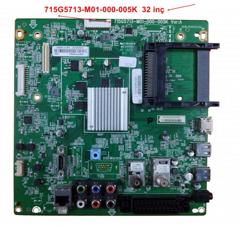 715G5713-M01-000-005K ,CBPFD7IB5C ,PHILIPS 32PFL3258K/12, MAIN BOARD