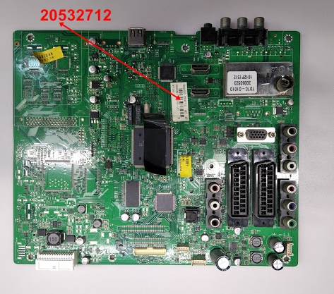 17MB35-4, 20532712 ,REGAL RTV 42882, MAIN BOARD