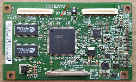 V320B1-C03  T-CON BOARD