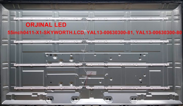 AX55UAL08-TNR LED BAR,55inch0411-X1-SKYWORTH.LCD, YAL13-00630300-81, YAL13-00630300-80