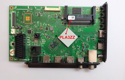 ZG7190R-4, PLA3ZZ, ZG7190R-2 Grundig 32VLE 6565 BL, Main Board