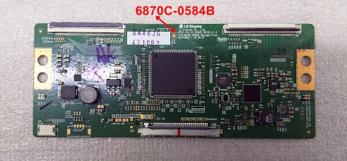 6870C-0584B, V16_43_49UHD_TM120_v1.0, T-CON BOARD