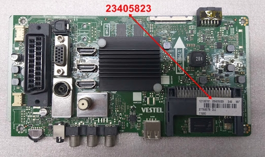 17MB130P, 23405823,VESTEL 55UB6300 Main board