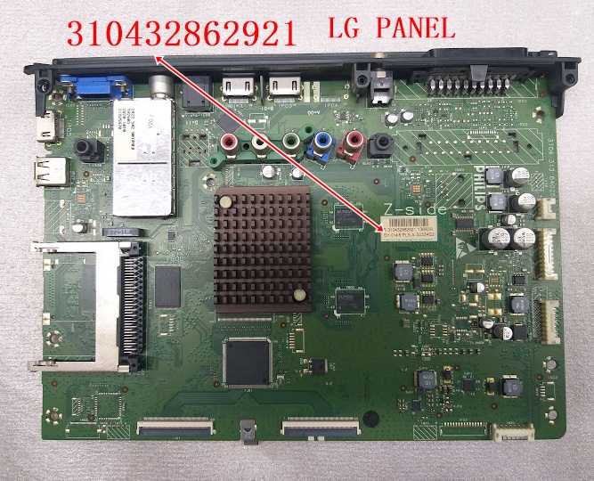 310432862921 3104 313 64025, SSB Board, Philips 32PFL5405H-05 ANAKART