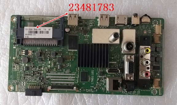 17MB110S, 23481783, Regal 43R6520F, Main Board, Ana Kart