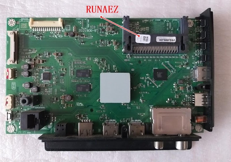 Z02190R-5, RUNAEZ,SLAAJZ, BEKO B49L 8840,B49L 8860 5S  Main board