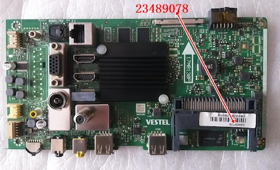 17MB130P, 23489078, Vestel 55UD8400, Main Board