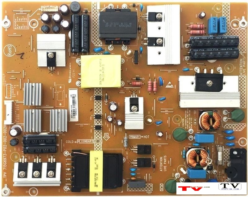 715G6973-P02-002-002H, PLTVEW401XAS6 , 55PUK6400-12,55PUT6400-12 POWER BOARD