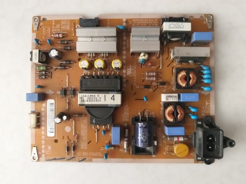  LG 49LH604V POWER BOARD EAY64348601,EAX66822801,LGP49DI-16CH1